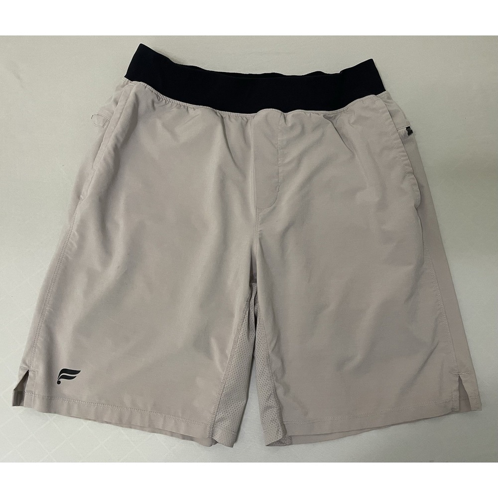 Fabletics Men's The Franchise Short Lined  9" Ash (Medium)